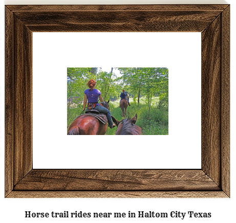 horse trail rides near me in Haltom City, Texas